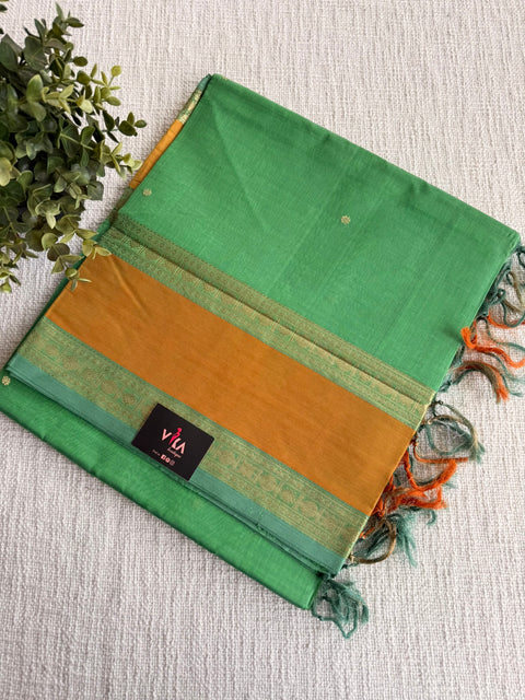 Pure handloom Silk cotton saree