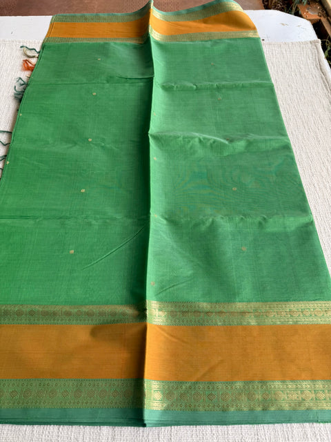 Pure handloom Silk cotton saree