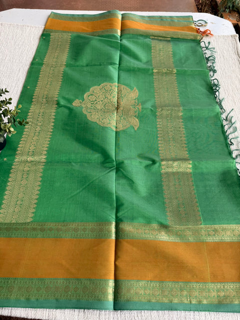Pure handloom Silk cotton saree