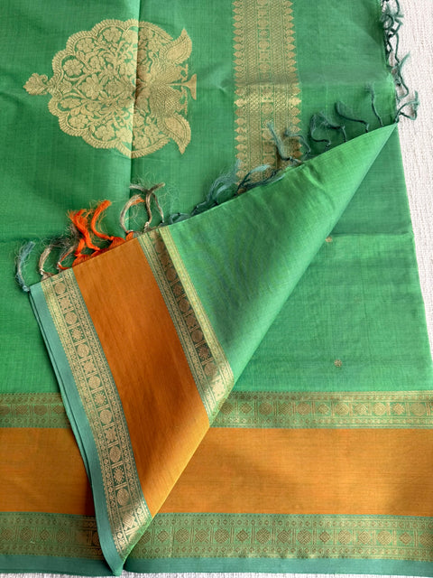 Pure handloom Silk cotton saree
