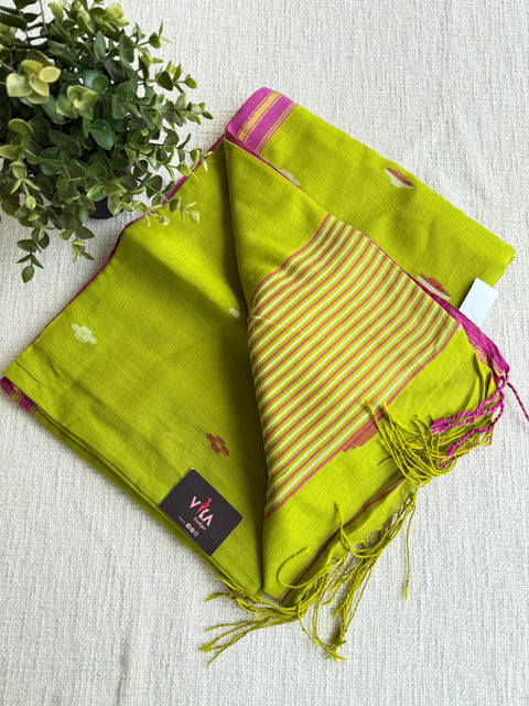 Parwa Bhutti mul cotton saree