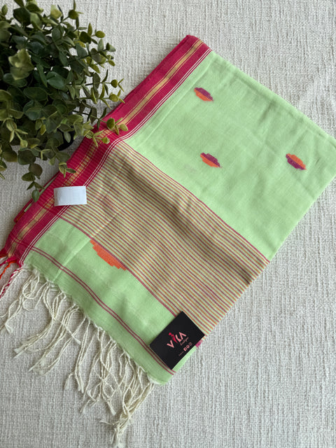 Parwa Bhutti mul cotton saree
