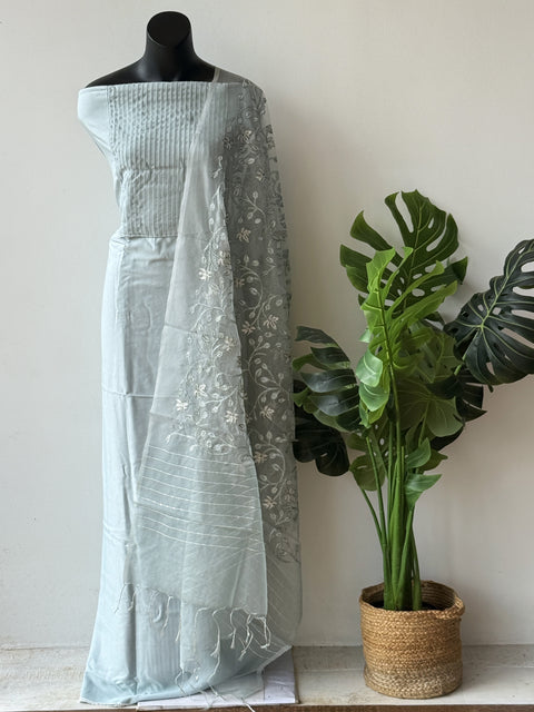 Premium Rayon salwar material -Powder Blue