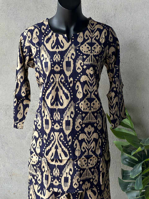 Patola printed cotton co-ords