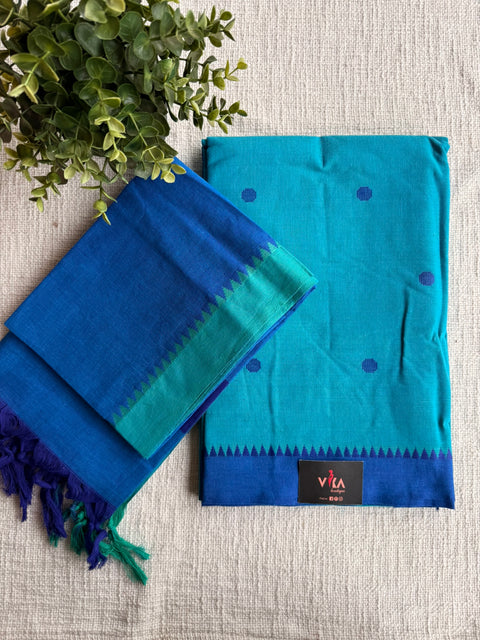 Handloom cotton salwar suit material