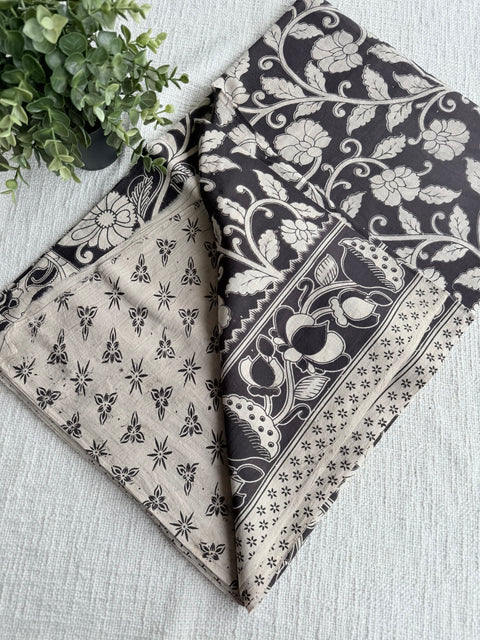 Kalamkari cotton saree