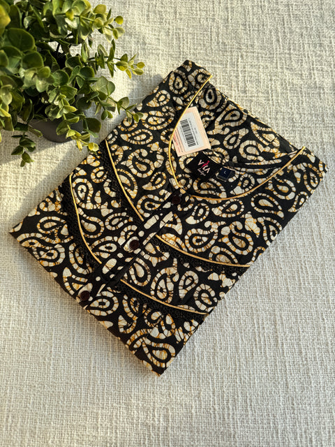 L size printed Batik cotton Nighty