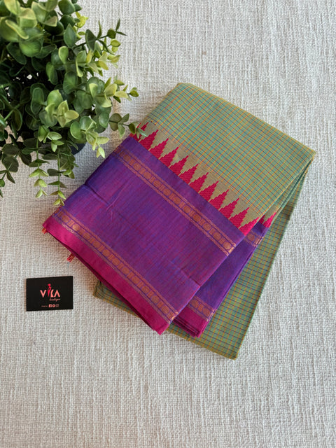 Handloom chettinad cotton saree