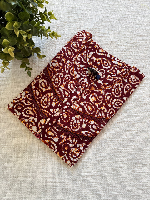 L size printed Batik cotton Nighty