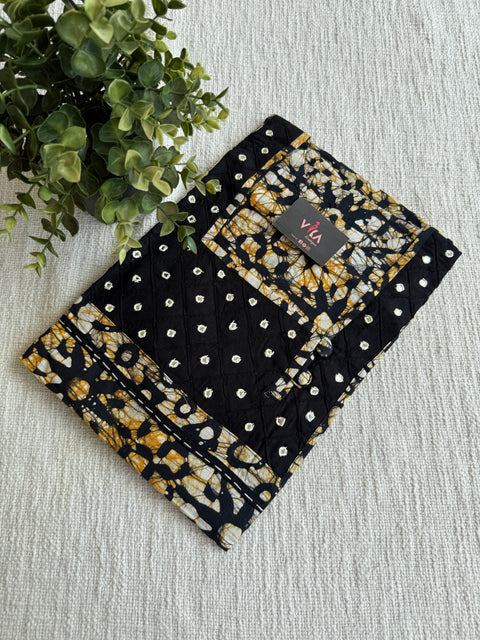 L size printed Batik cotton Nighty