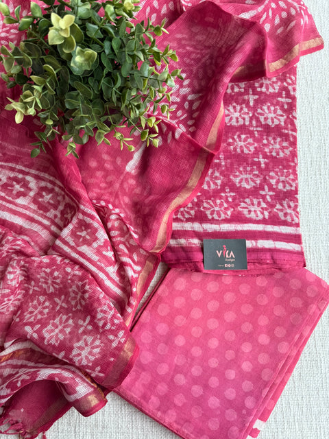 Kota doria salwar suit material
