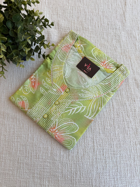 XL size printed Alpine nighty