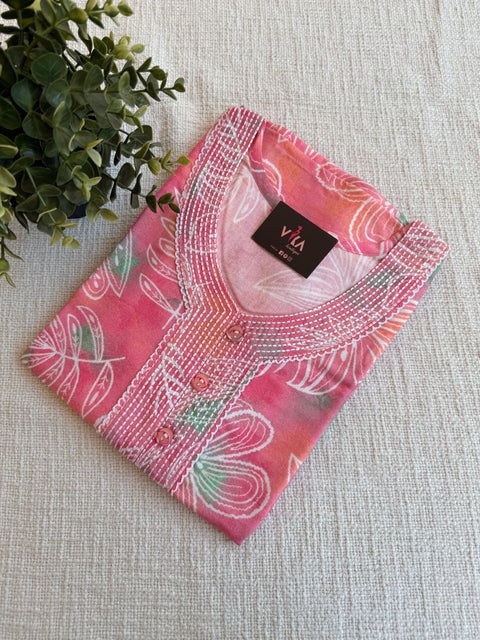 XL size printed Alpine nighty