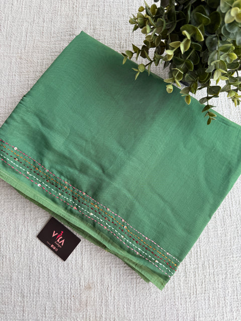 Emb Mul chanderi saree