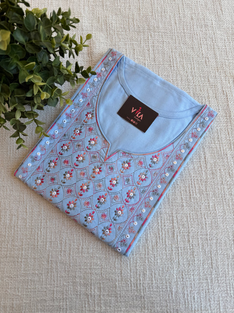 XL size printed Alpine nighty