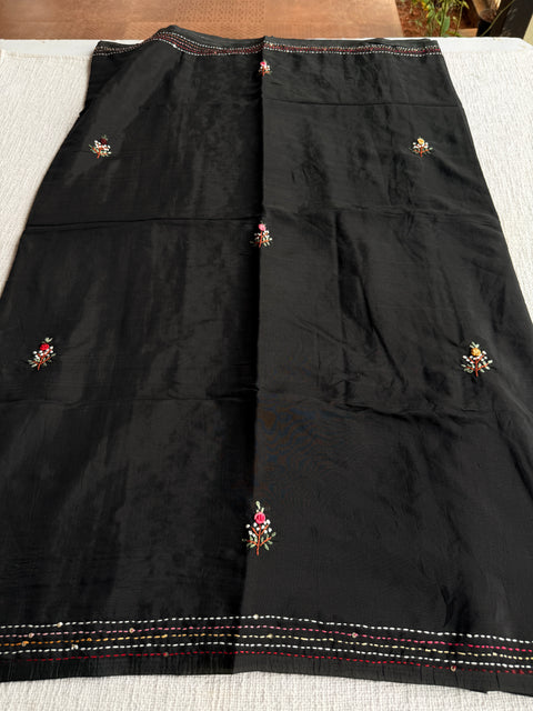 Emb Mul chanderi saree