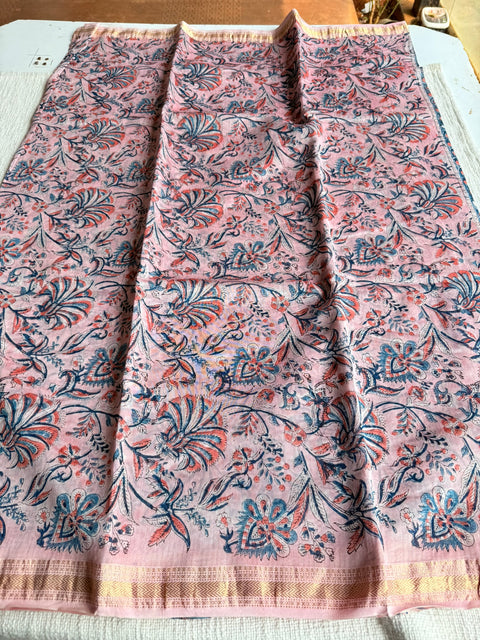 Maheswari border chanderi saree