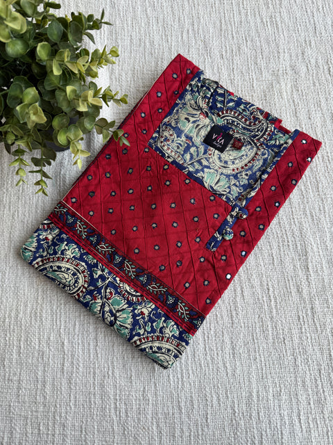M size slim fit printed cotton nighty