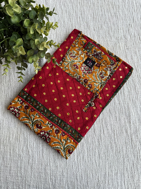 M size slim fit printed cotton nighty