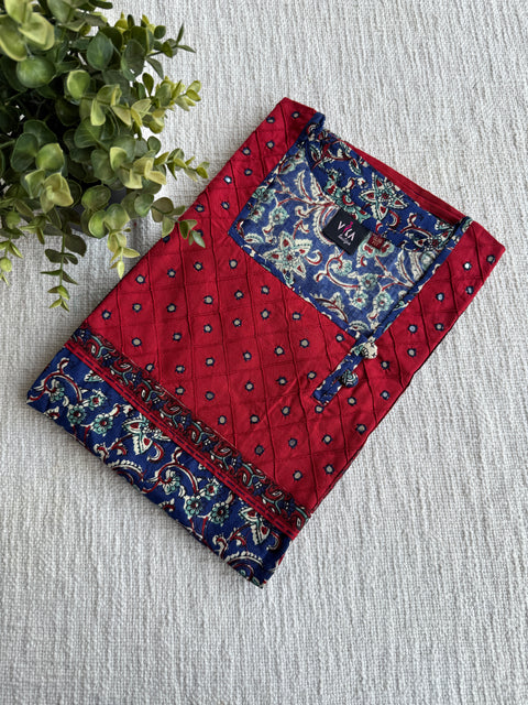 M size slim fit printed cotton nighty