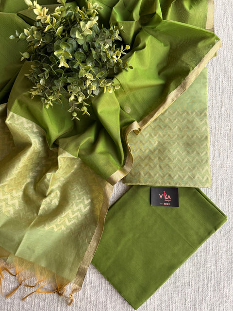 Silk cotton salwar suit material