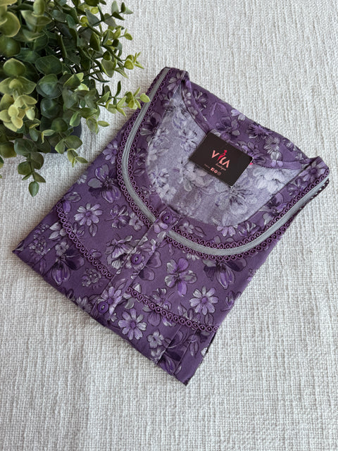 Printed Alpine nighty