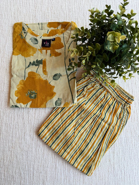 XL size printed Co-ord Night suit