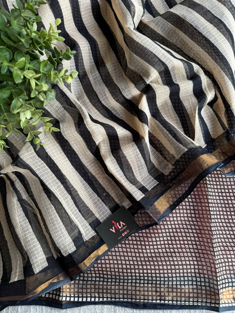 Printed kota cotton saree