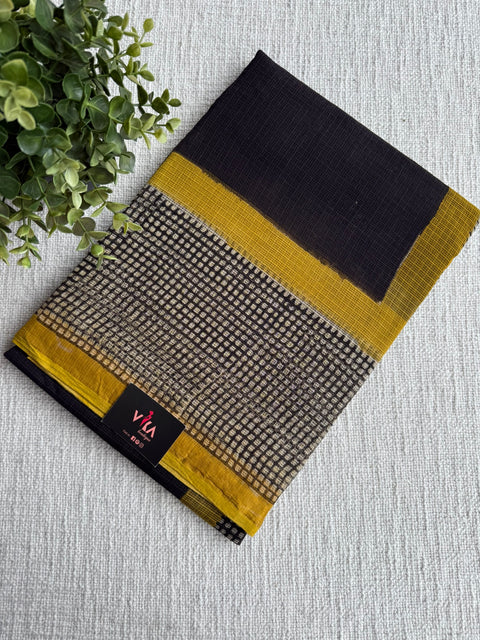 Printed kota cotton saree