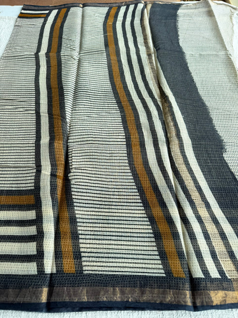 Printed kota cotton saree