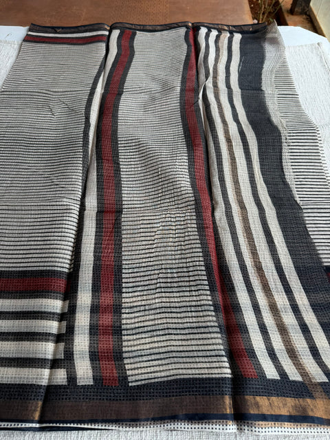 Printed kota cotton saree