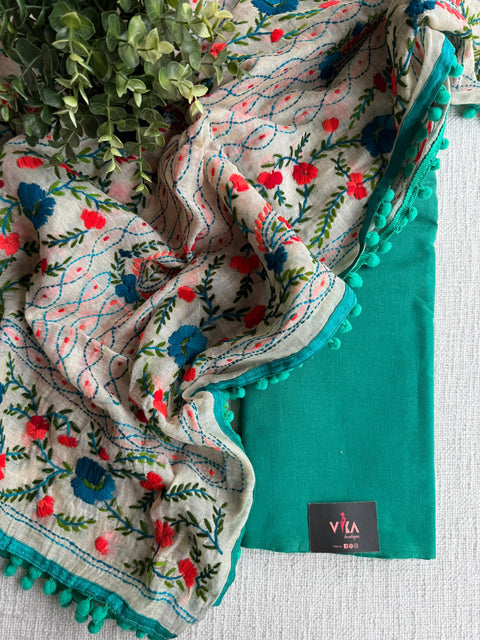 Phulkari Dupatta salwar suit material