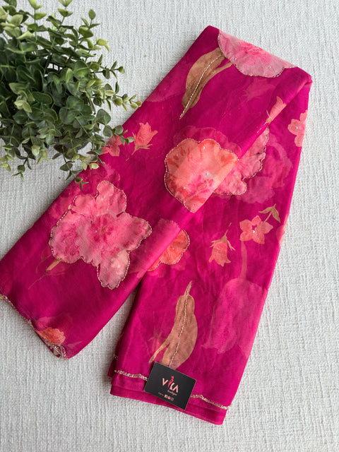 Vika Boutique Nighty L Size Printed Premium Rayon Nighty Authorized