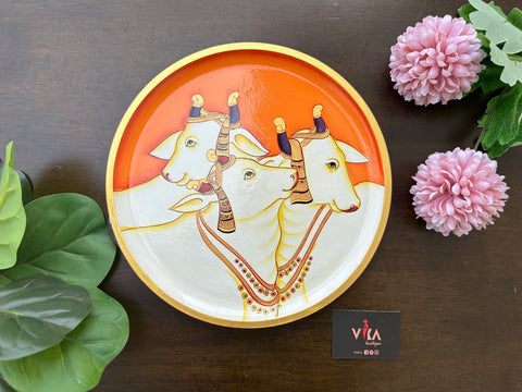 Hand Painted Wall plate - Home Decor