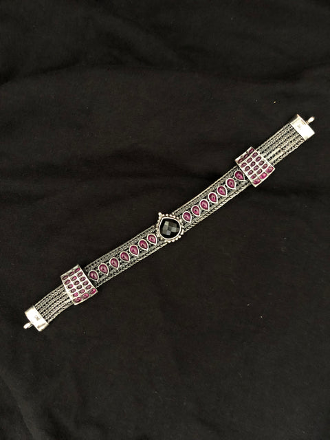 925 silver antique manga choker