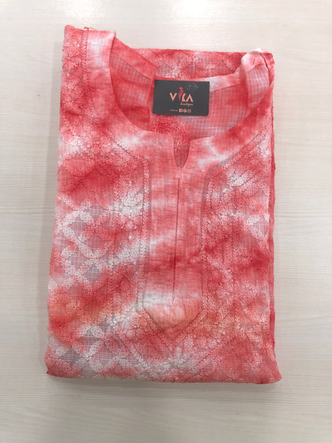 Tie and Dye Kota cotton Kurti