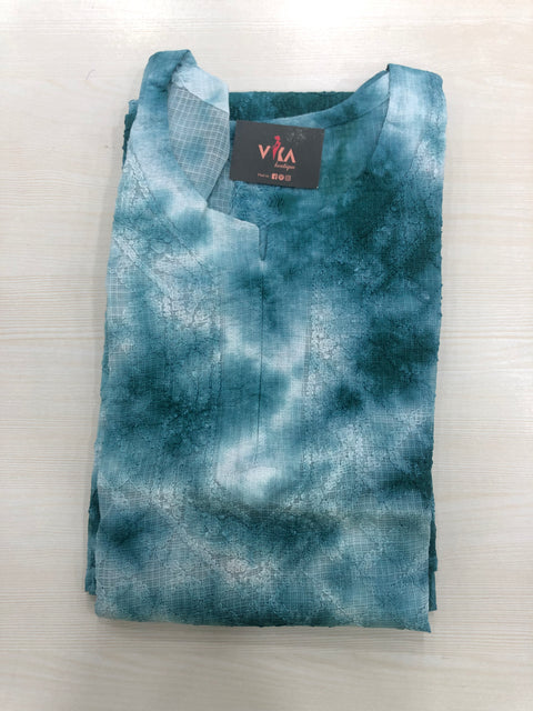 Tie and Dye Kota cotton Kurti