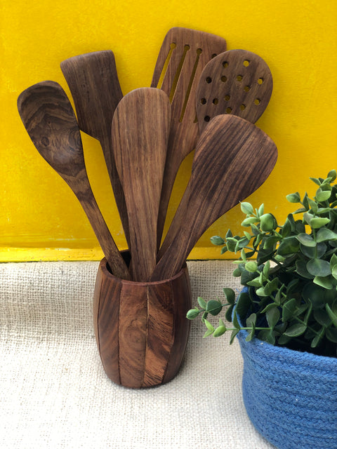 Wooden Spoon - Set of 6