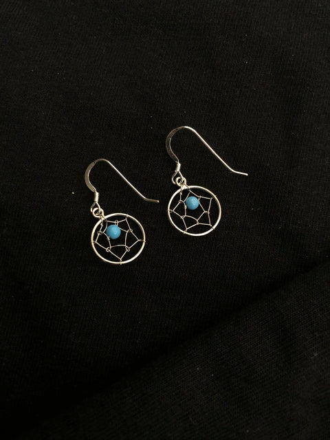 925 silver weight less silver earring