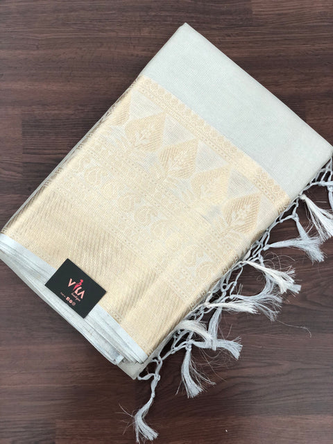 Tissue Banaras saree with blouse