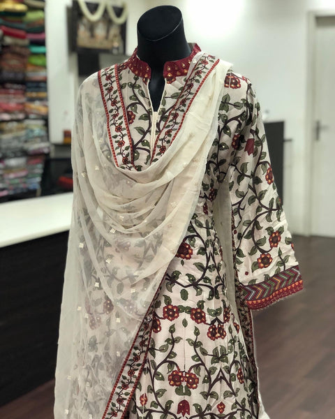 Kalamkari maxi gown - size 38
